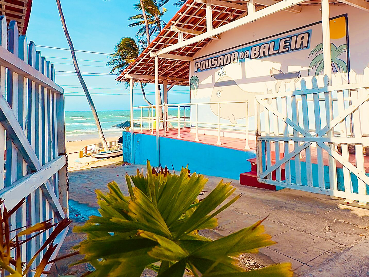 Foto da Pousada da Baleia que fica localizado na Praia da Baleia em Itapipoca Ceará